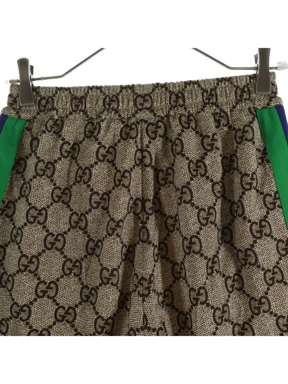 Gucci GG Sherry Line Side Jogger Track Long Pants Beige